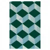 Astier de Villatte Agenda 2023 - Version Poche (Vert Fonce Et Bleu Clair)