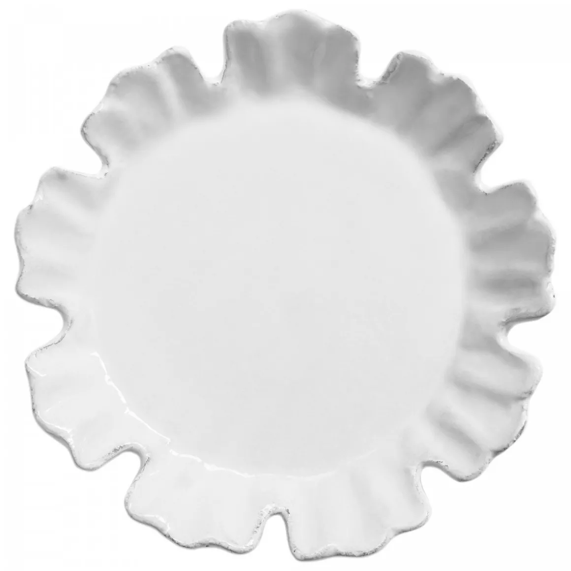 Astier de Villatte Assiette A Dessert Chou A 9 Petales