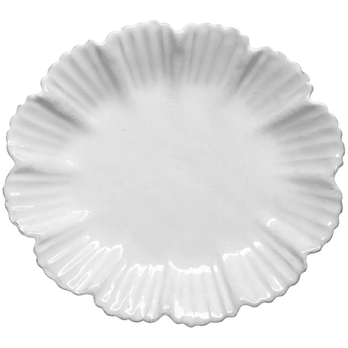 Astier de Villatte Assiette A Dessert Drape