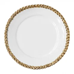 Astier de Villatte Assiette A Dessert Josephine Doree