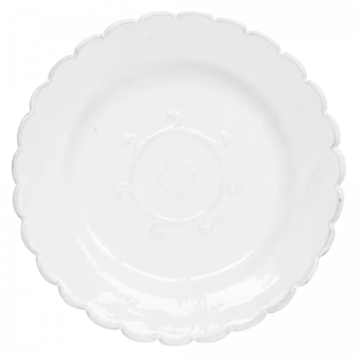 Astier de Villatte Assiette A Dessert Pensee