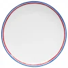Astier de Villatte Assiette A Dessert Tricolore