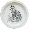Astier de Villatte Assiette Creuse Chat Scenario