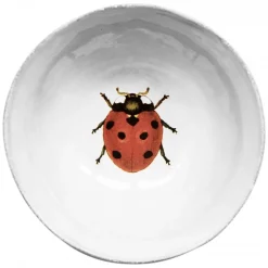 Astier de Villatte Assiette Creuse Coccinelle