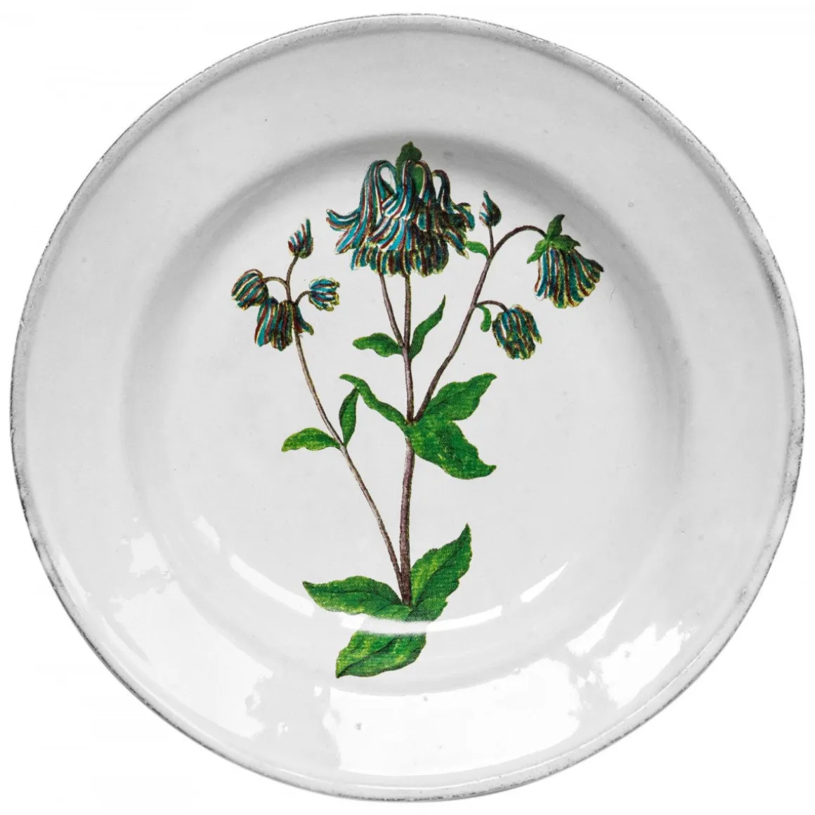 Astier de Villatte Assiette Creuse Columbine