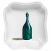 Astier de Villatte Assiette Creuse Et Bouteille Verte