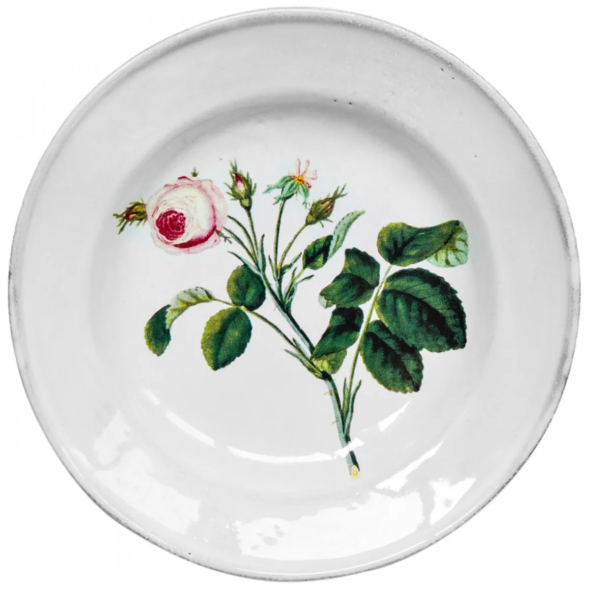 Astier de Villatte Assiette Creuse Rose
