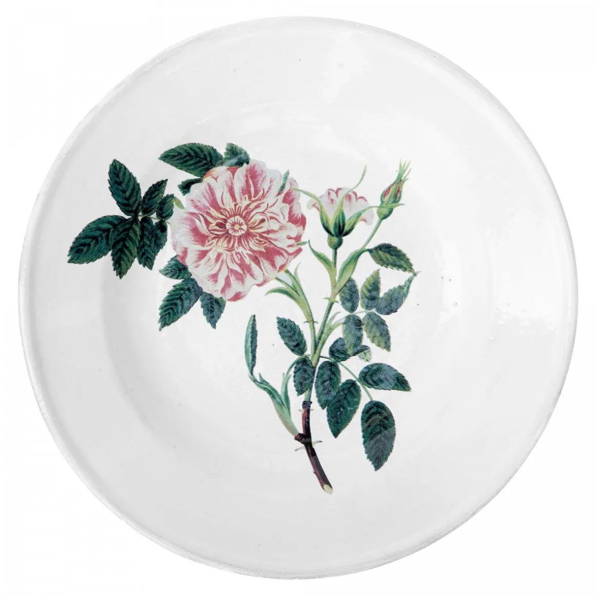 Astier de Villatte Assiette Creuse Rose May