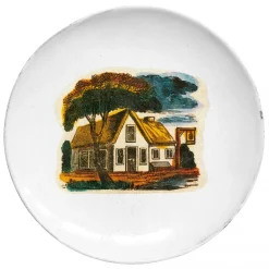 Astier de Villatte Assiette La Maison Sous L'Arbre