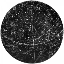 Astier de Villatte Assiette Plate Ciel De Janvier A Avril