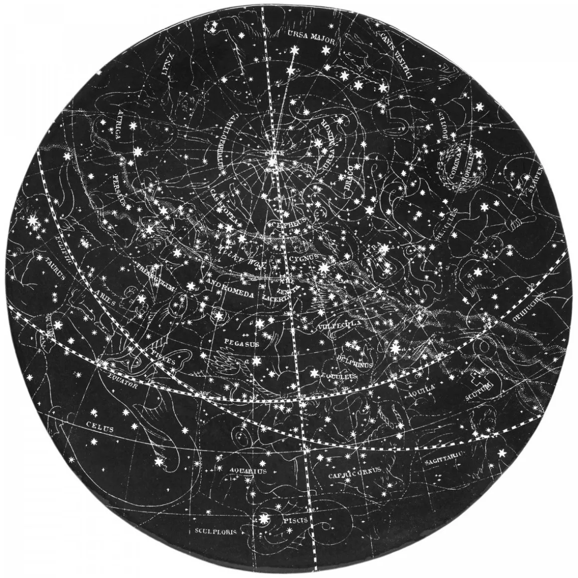 Astier de Villatte Assiette Plate Ciel De Juillet A Novembre