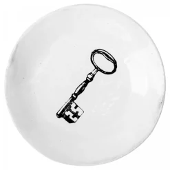 Astier de Villatte Assiette Plate Cle