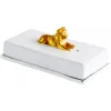 Astier de Villatte Boite Lion Dore
