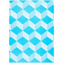 Astier de Villatte Cahier (Bleu Vif)