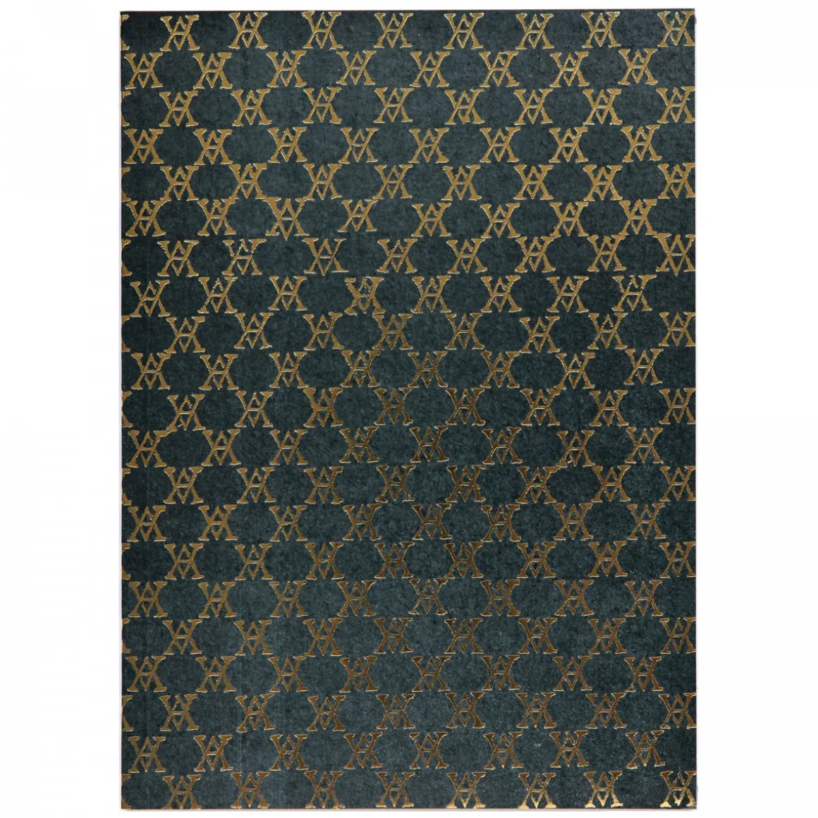 Astier de Villatte Carnet Monogramme (Noir)