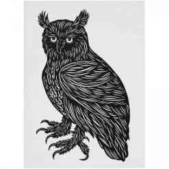 Astier de Villatte Carnet Patch Chouette Ours