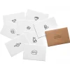 Astier de Villatte Cartes De Remerciement Simple (Lot De 8)