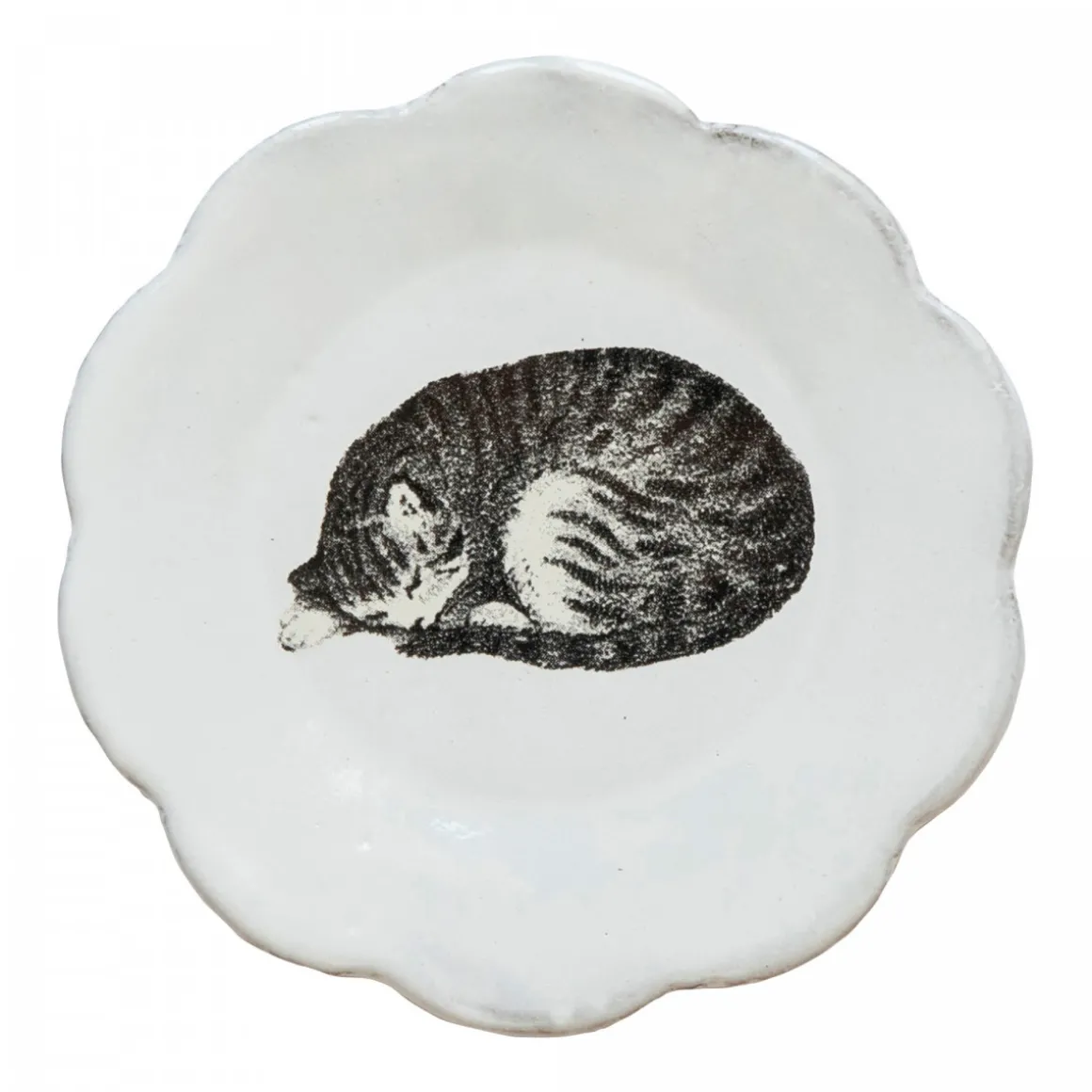 Astier de Villatte Coupelle Chat Endormi
