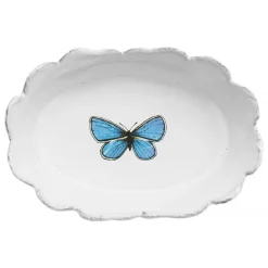 Astier de Villatte Coupelle Papillon Bleu Fonce