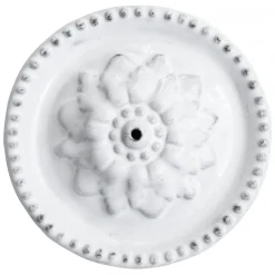 Astier de Villatte Encensoir Emilie Sur Soucoupe Perles