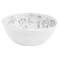 Astier de Villatte Grand Saladier Robinson (Fleurs A L'Interieur)