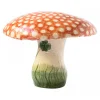 Astier de Villatte Ornement Fille Champignon