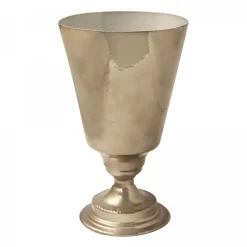 Astier de Villatte Petit Vase Simple (Exterieur Platine)