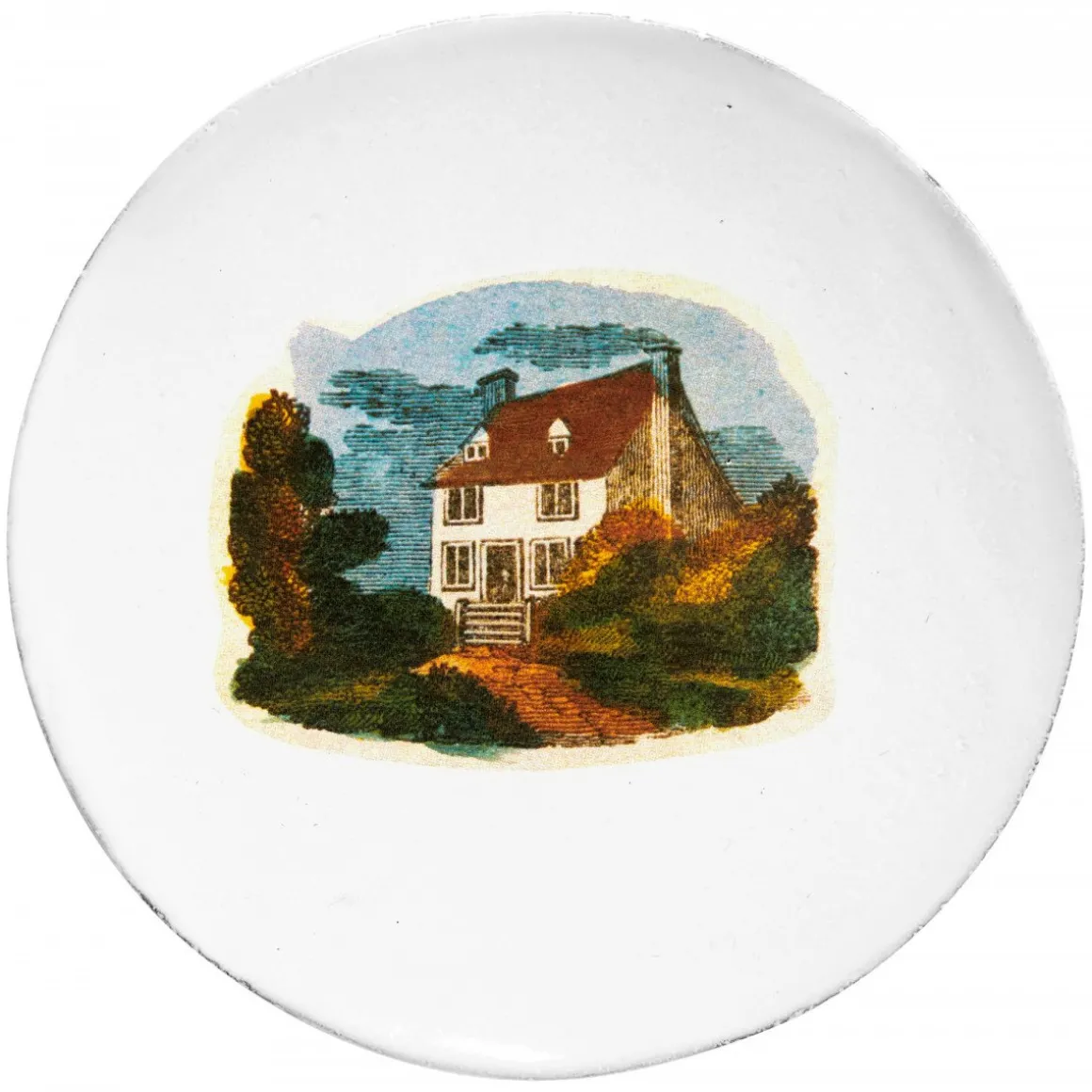 Astier de Villatte Petite Assiette La Maison