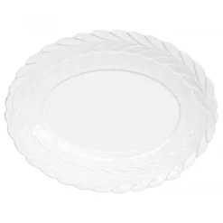 Astier de Villatte Plat Avec Lauriers Cesar