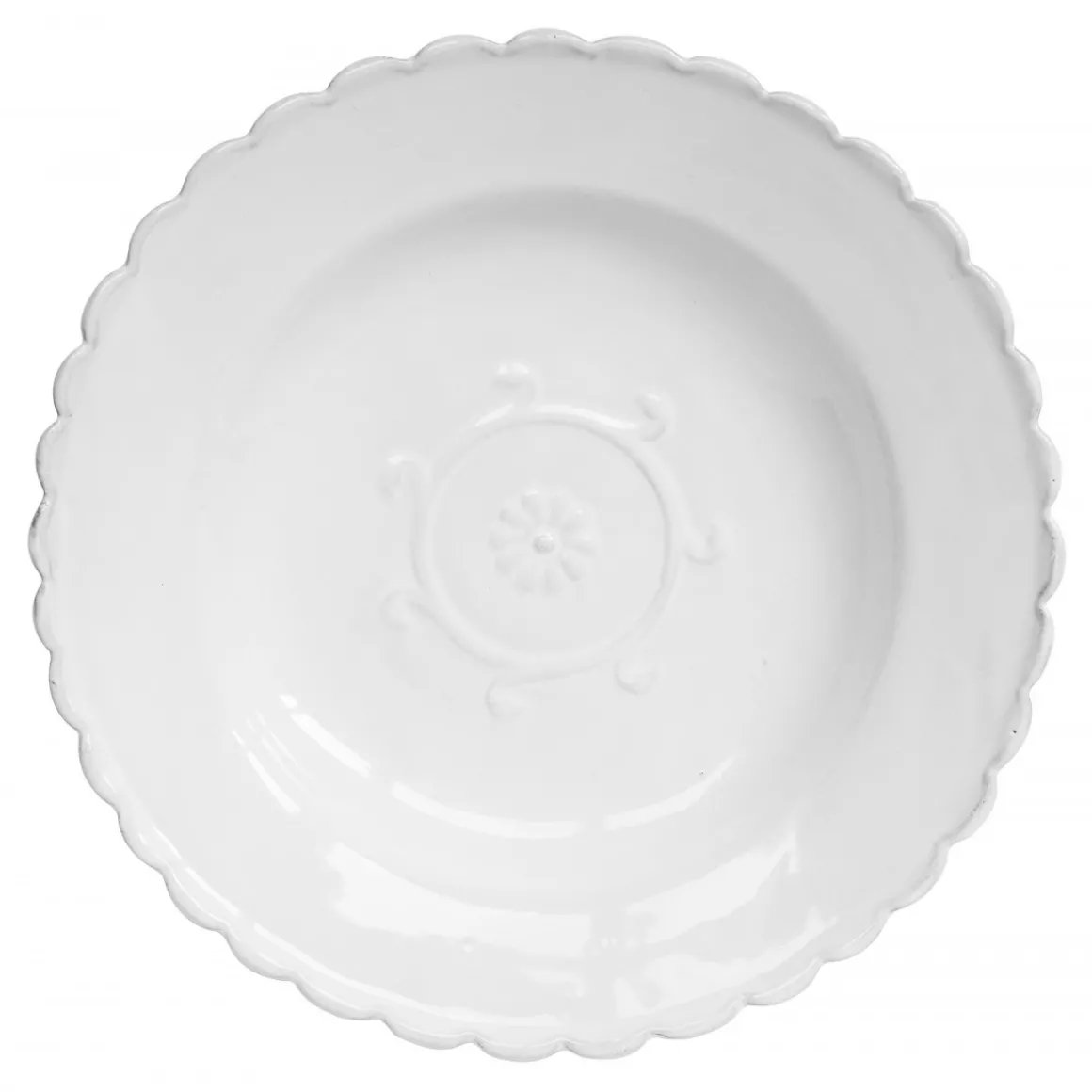 Astier de Villatte Plat Rond Pensee