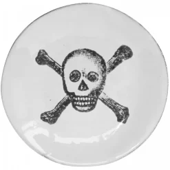 Astier de Villatte Soucoupe Tete De Mort