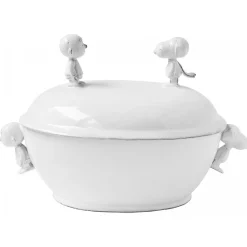 Astier de Villatte Soupiere Avec Snoopy Et Charlie Brown