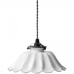 Astier de Villatte Suspension Marguerite Moyenne Avec Rosace