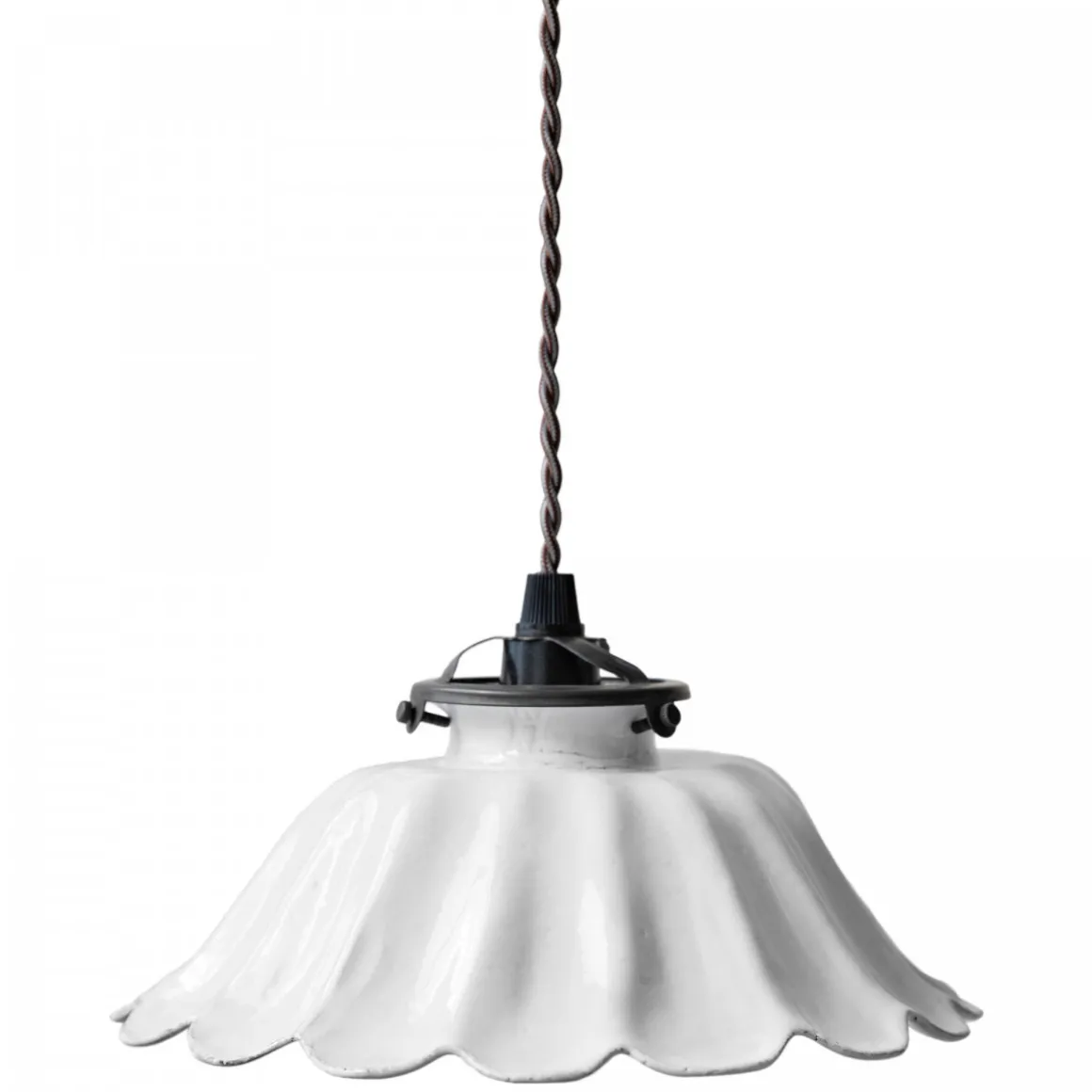 Astier de Villatte Suspension Marguerite Moyenne Avec Rosace