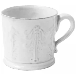 Astier de Villatte Tasse Cafe Moyenne Colbert Avec Decor