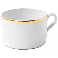 Astier de Villatte Tasse Plate Cresus