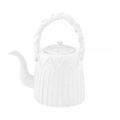 Astier de Villatte Theiere Setsuko Avec Anse Tressee