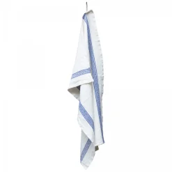 Astier de Villatte Torchon Grecque (Bleu)