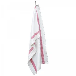 Astier de Villatte Torchon Grecque (Rouge)