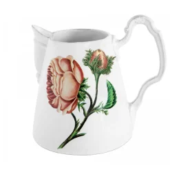 Astier de Villatte Vase Roses Moss